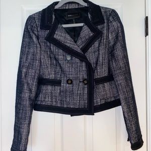 Black tweed BCBG Maxazria blazer